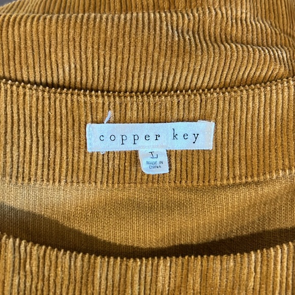 Girls copper key dress - Picture 6 of 6